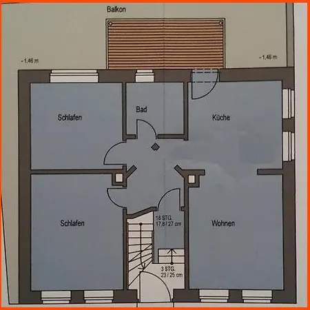 Ferienwohnung Stadtmitte Bis 7 Personen